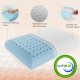 Foam pillow, sleeping pillow, soft and comfortable, removable, machine washable cover,1 pack,24  Inchx 16