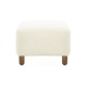 Comfortable Ottoman, White