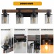 (Same as W1340119957/L1016) 4-Lights Farmhouse Vanity Lights Fixture Rustic Bathroom Light Fixture Bathroom Sconce (No Bulbs)