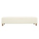 Comfortable Ottoman, White