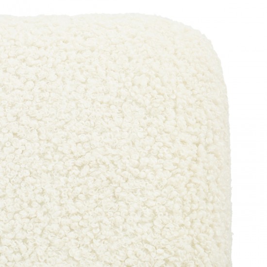 Comfortable Ottoman, White