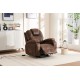 Power Lift Recliner Chair with Massage and Heat for Elderly, Overstuffed Wide Recliners, Heavy Duty and Safety Motion Reclining Mechanism