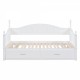 Wooden Twin Size Daybed with Twin Size Trundle, Extendable Daybed with Two Storage Drawers,White(Expected Arrival Time:9.12)