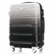 Luggage Set of 3, 20-inch with USB Port, Airline Certified Carry-on Luggage with Cup Holder, ABS+PC Hard Shell Luggage with Spinner Wheels, black