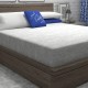 Vibe 8 Inch  Heather Grey Memory Foam Mattress (Ultra Small Package) - Queen