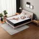 Full size Mattresses ,Memory Foam Hybrid Queen Mattresses in a Box,Individual Pocket Spring Breathable Comfortable for Sleep Supportive and Pressure Relief