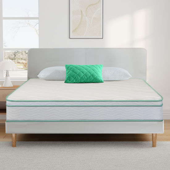 TWIN SIZE- 10-inch Cool Gel Memory Foam Innerspring Hybrid Mattress