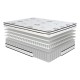 12-inch Queen Mattress Highly Breathable Quilted Cover Hybrid Mattress, White, Plush Foam Mattress in a Box, Luxury Comfort Mattress