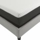 12 Inch  Copper Gel Cooling Memory Foam Mattress with Edge Support and Air Grid Base Twin Long