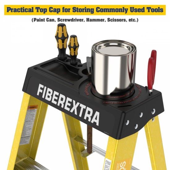 6 Fibreglass Step Ladder Series 300lbs