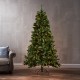 7' Noble Hinged Tree with 500 Clear Lights-UL,Dia:48 Inch ,1110tips