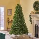 7' Noble Hinged Tree with 500 Clear Lights-UL,Dia:48 Inch ,1110tips