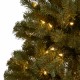 7' Noble Hinged Tree with 500 Clear Lights-UL,Dia:48 Inch ,1110tips