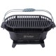 Oval Cast Iron Grill Outdoor, Portable Charcoal Grill and Tabletop Cast Iron Skillet - 100% Cast Iron, Enameled, Durable, Small Charcoal Grill, Camping Stove, Hibachi Grill