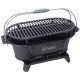 Oval Cast Iron Grill Outdoor, Portable Charcoal Grill and Tabletop Cast Iron Skillet - 100% Cast Iron, Enameled, Durable, Small Charcoal Grill, Camping Stove, Hibachi Grill