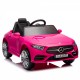 12V Kids Ride On Car w/ Parents Remote Control,Licensed Mercedes-Benz CLS 350 for Kids,Four Wheel Suspension,Power Display,Music,Volume Control,LED Lights,MP3,USB/SD for Kids 37-95 months.