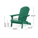 MALIBU ADIRONDACK CHAIR