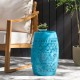 RUBY 12 Inch  SIDE TABLE - BLUE