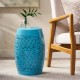 RUBY 12 Inch  SIDE TABLE - BLUE