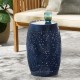 RUBY 12 Inch  SIDE TABLE - NAVY