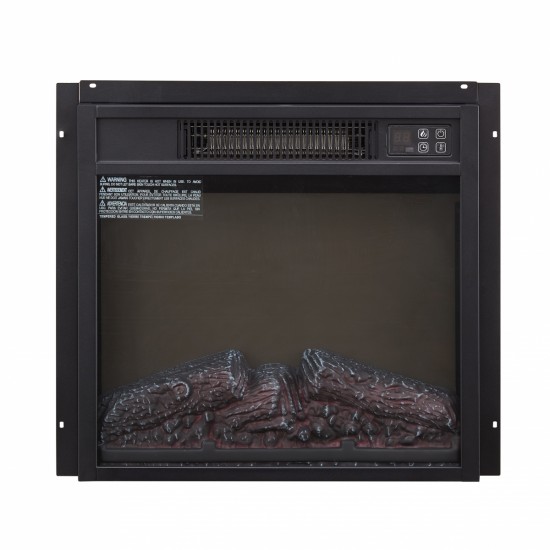 Electric Fireplace Insert 18 Inch  1400W 120V