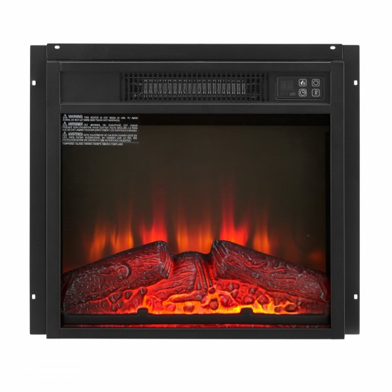 Electric Fireplace Insert 18 Inch  1400W 120V