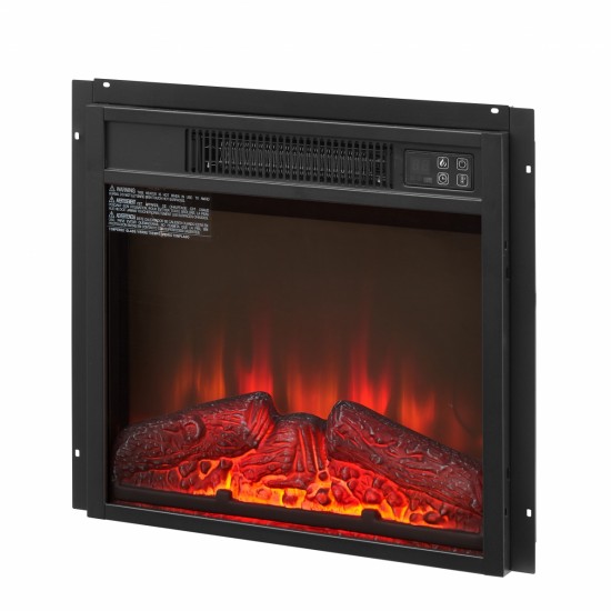 Electric Fireplace Insert 18 Inch  1400W 120V