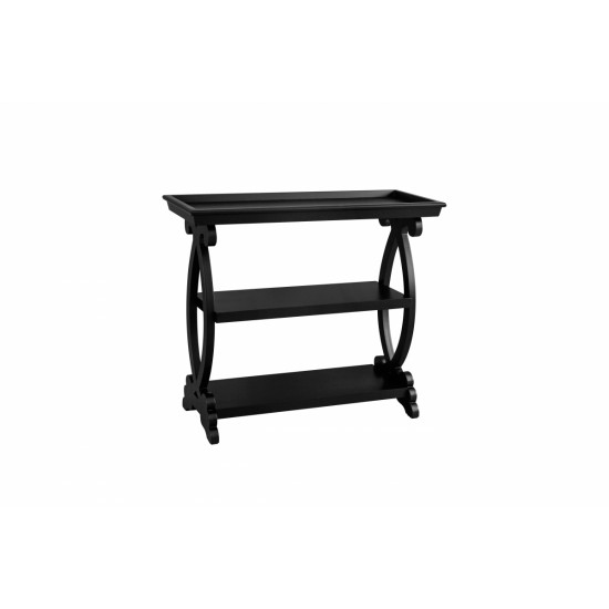 Newport Console Table For Living Room,Kitchen,Entyway(Black)