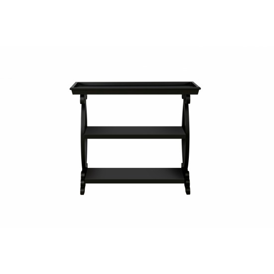 Newport Console Table For Living Room,Kitchen,Entyway(Black)