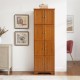 72.4 Inch  Tall Storage Cabinet Tall Storage Cabinet with 8 Doors and 4 Shelves ,Bookshelf Living Room, Kitchen, Dining Room, Office  Freestanding Storage Cabinet,Oak