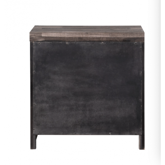 Juniper Dark Cherry Finish Nightstand