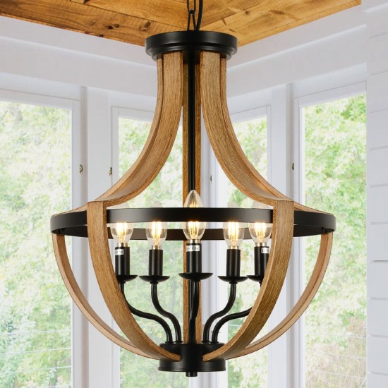 5-Light Modern Chandeliers