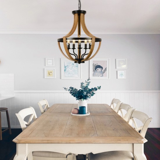 5-Light Modern Chandeliers