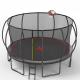 YC 16FT trampoline Pumpkin- Black Red