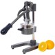 Cast Iron Citrus Juicer , Extra-Large Commercial Grade Manual Hand Press , Heavy Duty Countertop Squeezer for Fresh Orange Juice  ,grey color