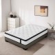 Twin Size 12 Inch 7-Zoned Cool Memory Foam Individual  Pocket Spring Hybrid Mattress