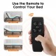 Electric Bed Full, Ergonomic Adjustable Bed Frame with Wireless Remote, Head and Foot Incline, Zero Gravity Bed with 2 USB Ports, Anti-Snore, Easy Assembly