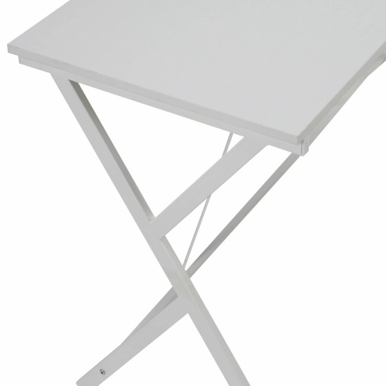 Dazenus White Finish Computer Desk