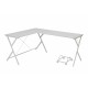 Dazenus White Finish Computer Desk