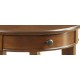 Alysa Walnut Finish Accent Table