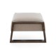 Sleek and Stylish Ottoman, Beige