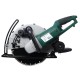 Portable 14 Inch  Wet/Dry Electric Corded Circular Concrete Saw/Power Angle Cutter 2600W w/Water Line & Guide Roller (With Blade)ETL certificate.