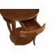 Alysa Walnut Finish Accent Table