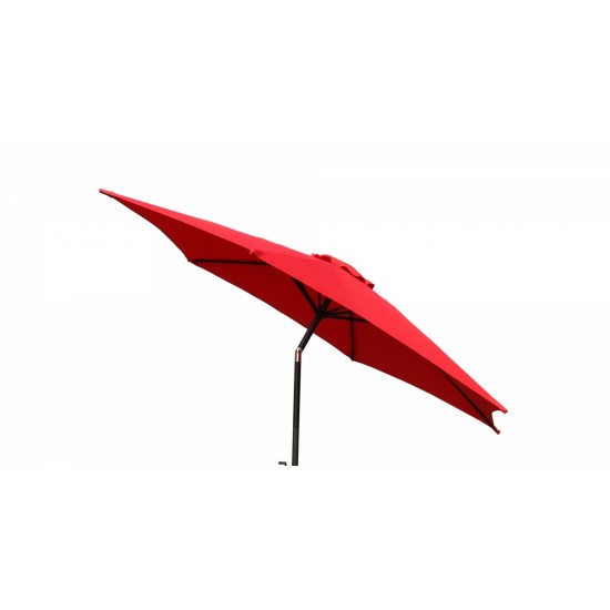 9' Pole Umbrella With Carry Bag, Red