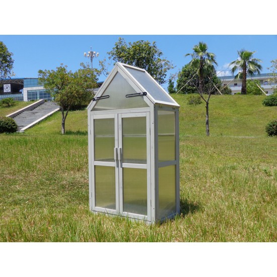 Mini Greenhouse Kit - Outdoor Plant Stand, Small Green House, Plant Stand Indoor, Green Houses for Outside, Indoor Garden & Patio Accessories Indoor Greenhouse, Tiered Plant Stand