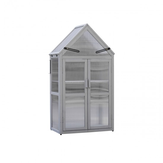 Mini Greenhouse Kit - Outdoor Plant Stand, Small Green House, Plant Stand Indoor, Green Houses for Outside, Indoor Garden & Patio Accessories Indoor Greenhouse, Tiered Plant Stand