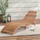 LAHAINA WOOD FOLDABLE CHAISE LOUNGE