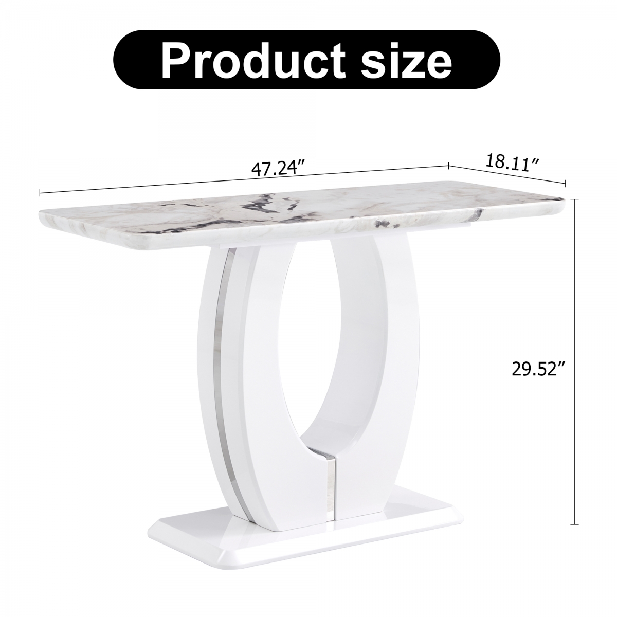 white rectangular counter bar table